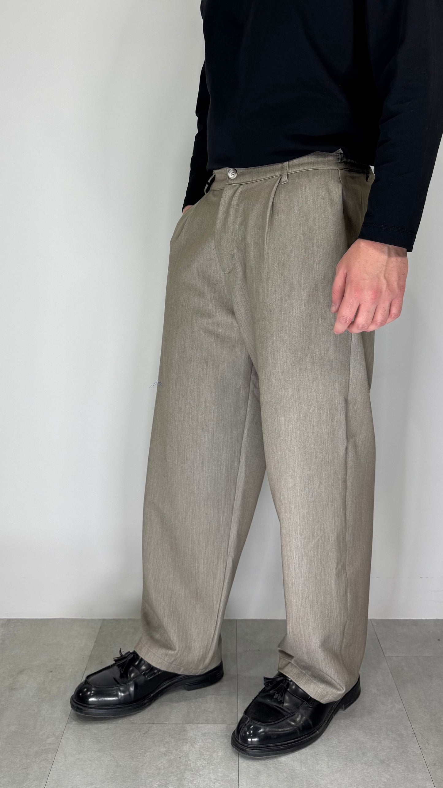 Pantalone fondo largo