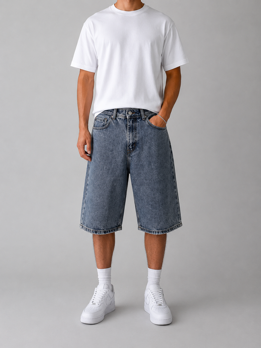 Bermuda in denim