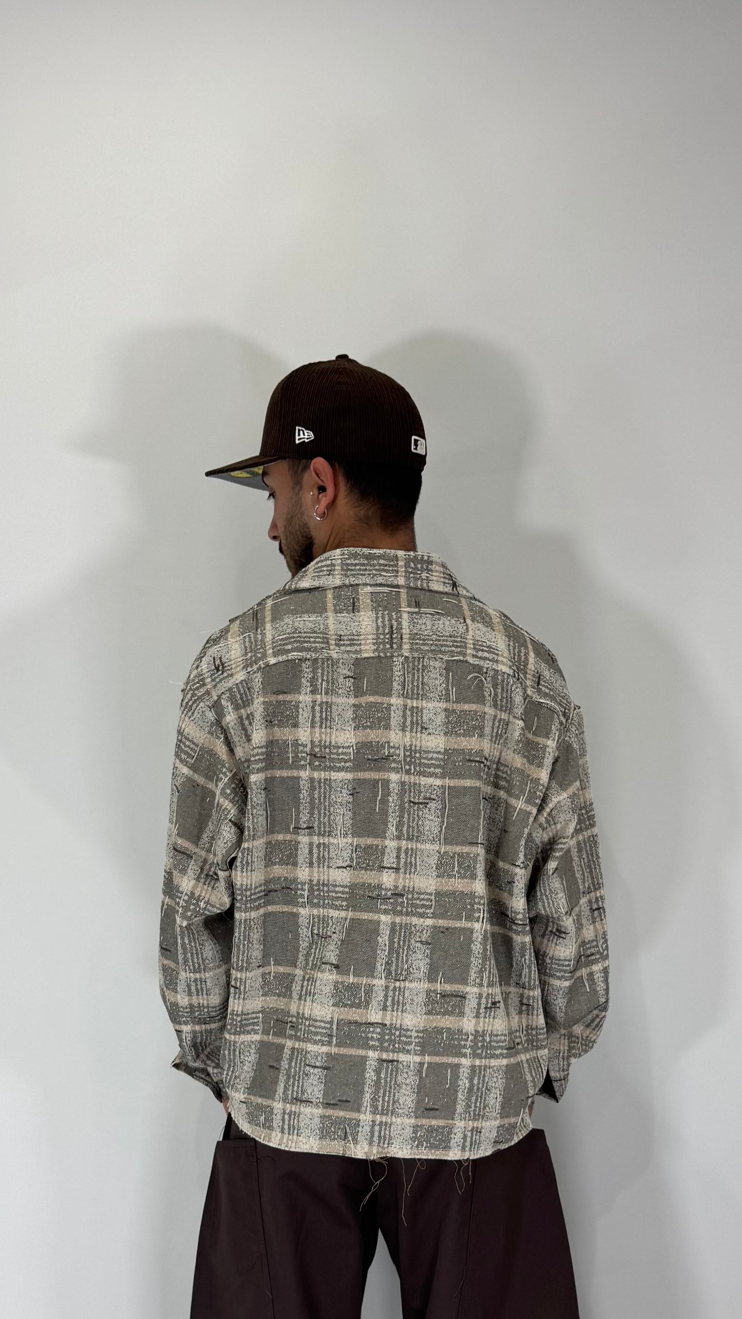 Camicia Crop Sfrangiata
