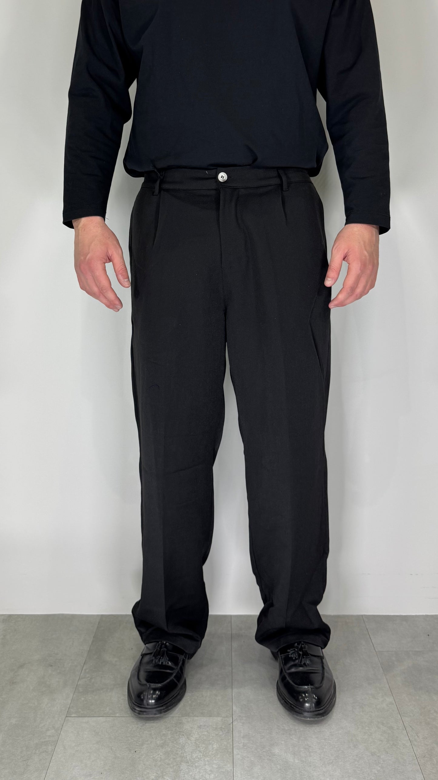 Pantalone fondo largo