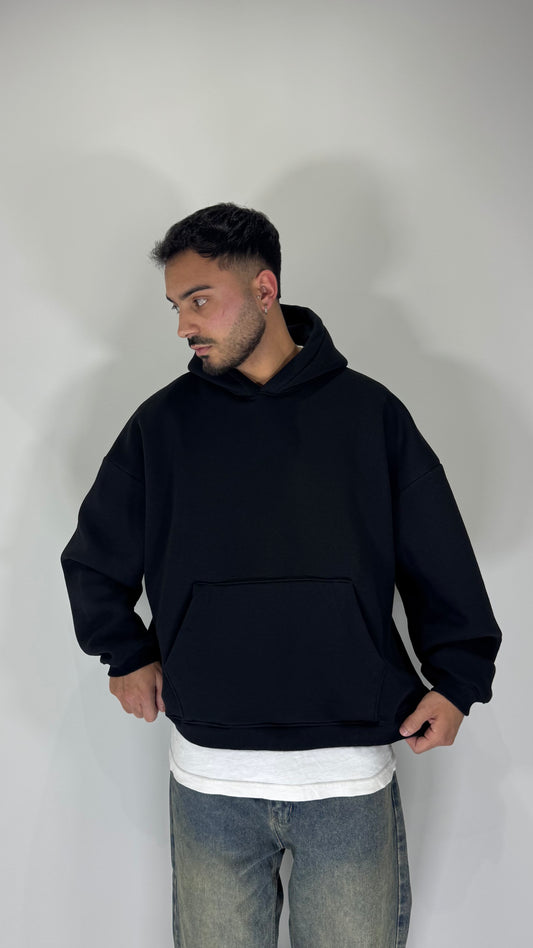 Felpa Boxy Fit Cropped