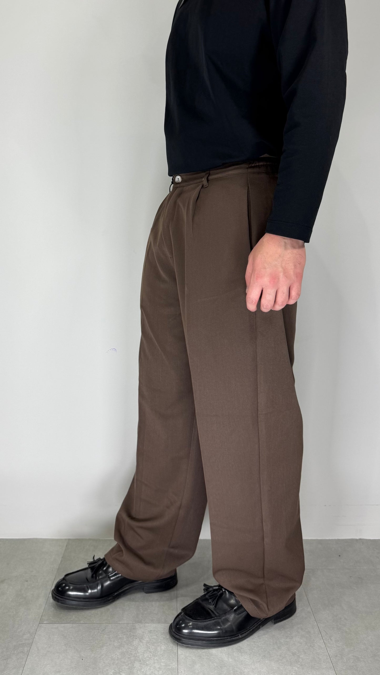 Pantalone fondo largo