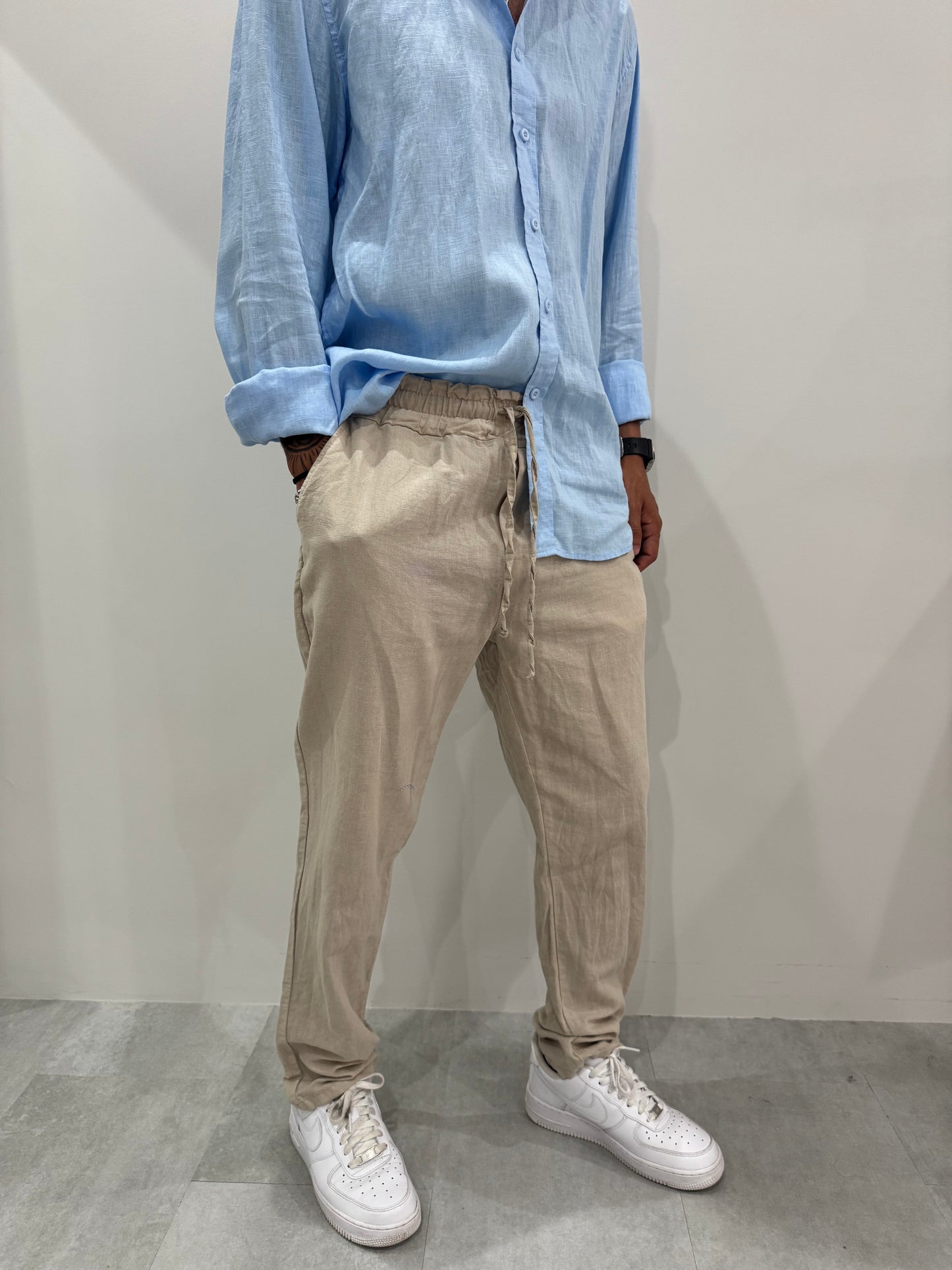 Pantalone in lino