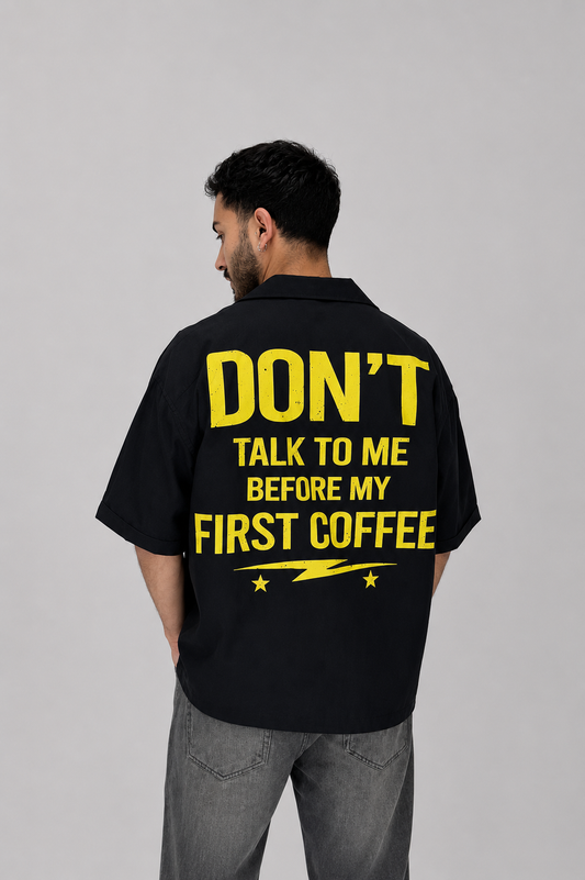 Camicia First Coffee
