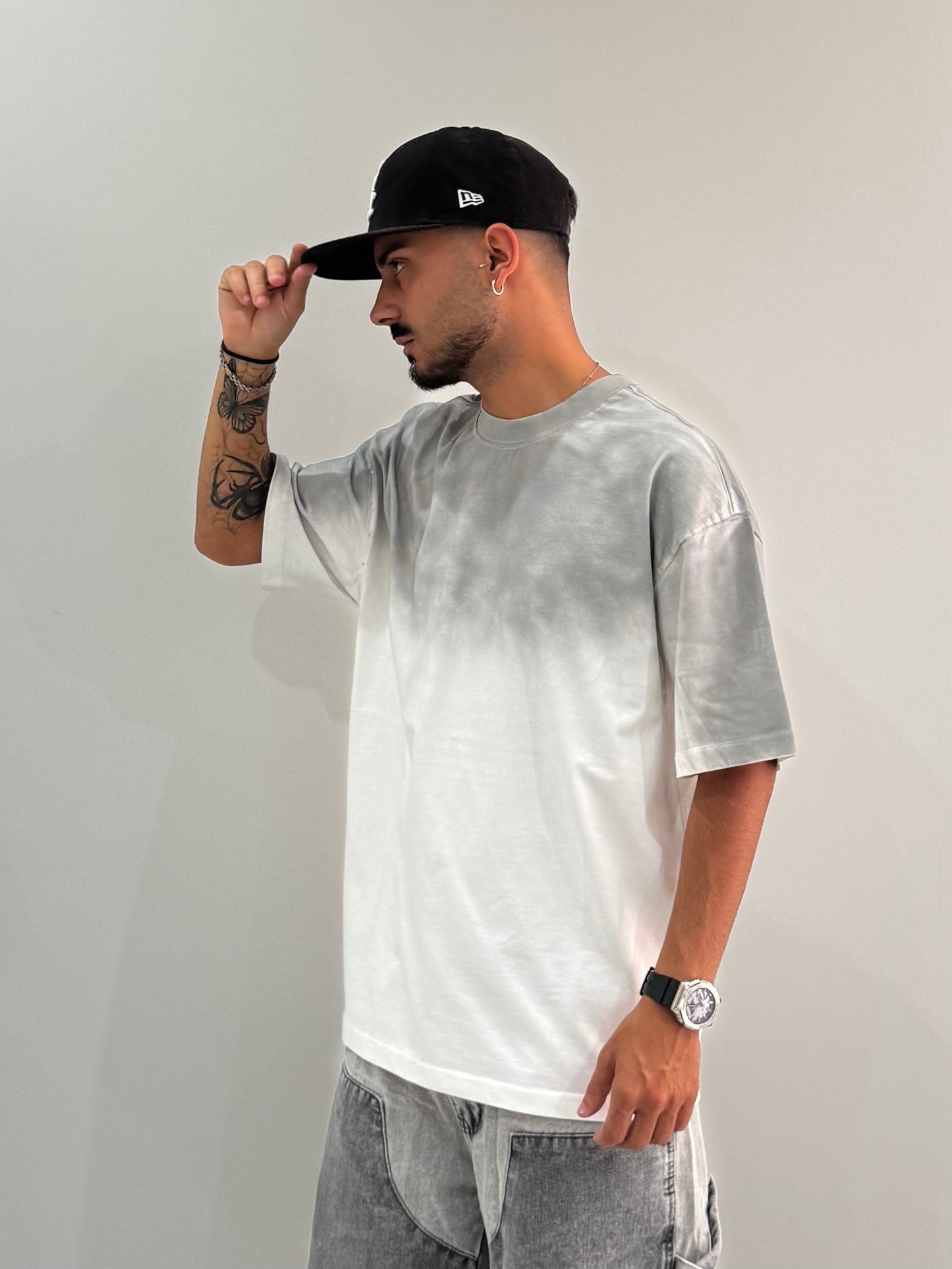 T- shirt sfumata grey