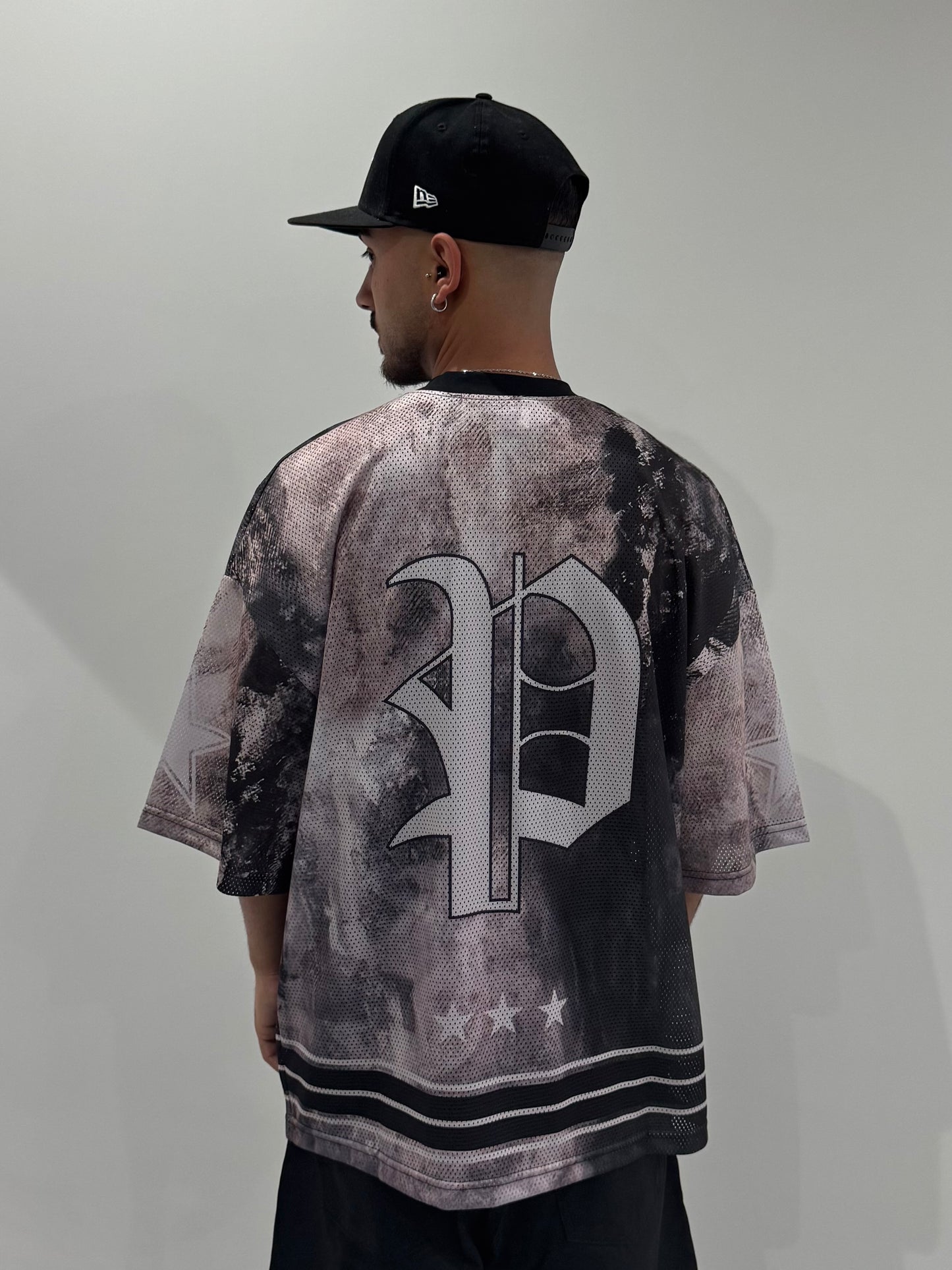 T-shirt rete all over
