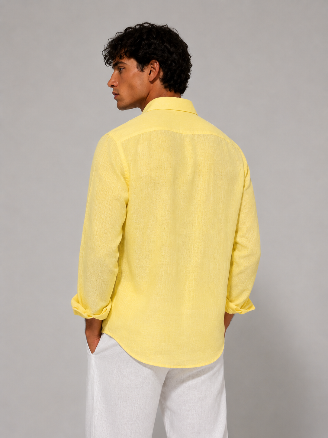 Camicia in lino Sole