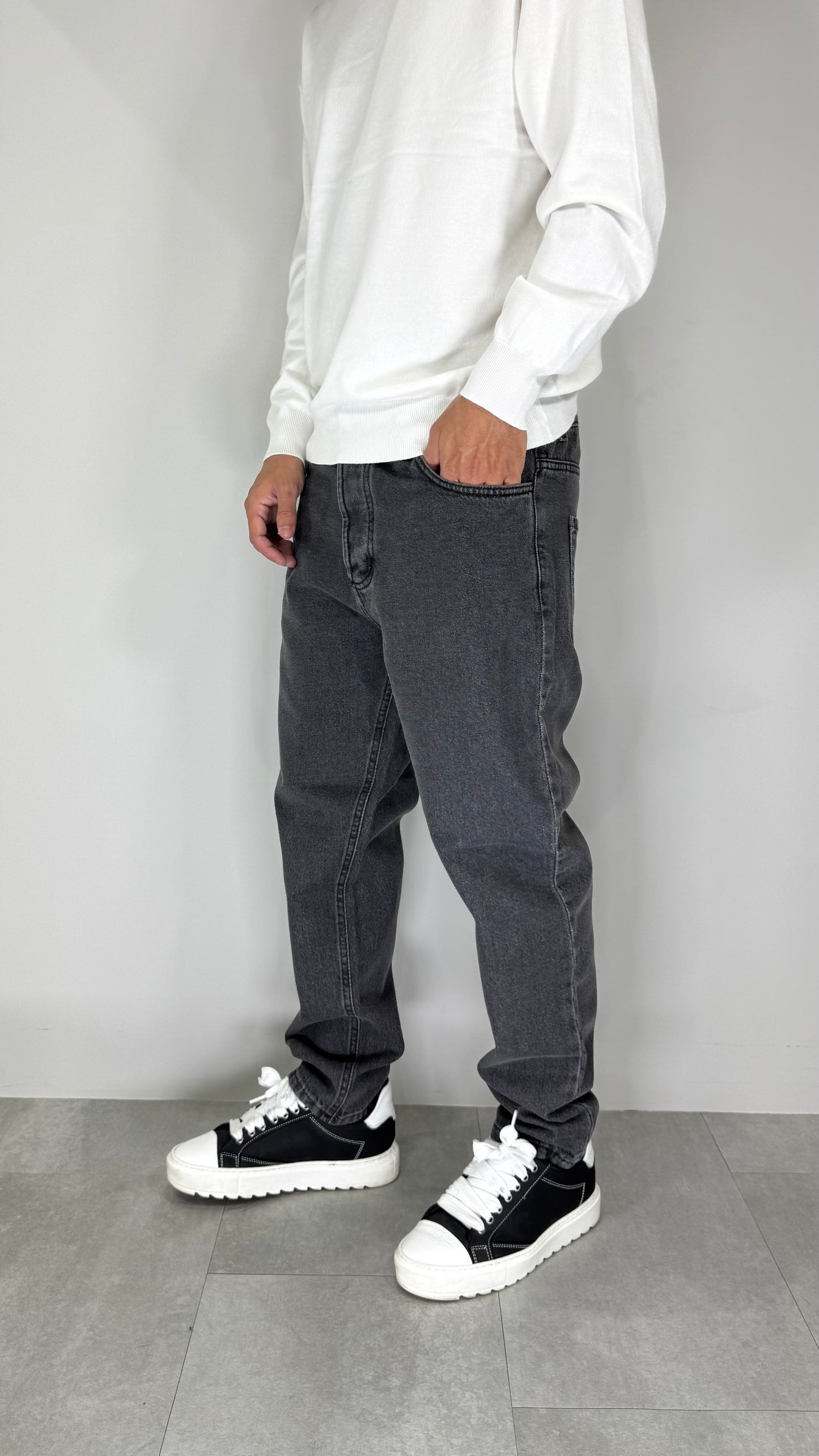 Denim RegularFit Grigio