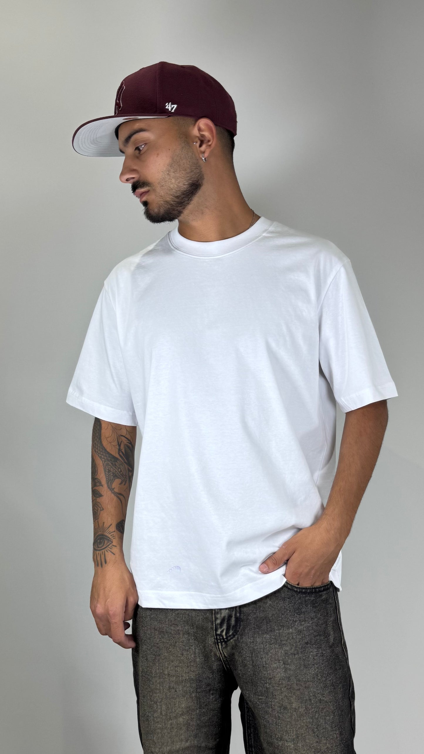 T-shirt basic bianca