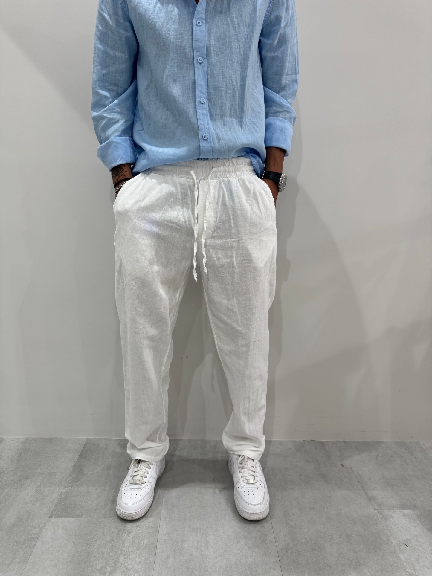 Pantalone in lino