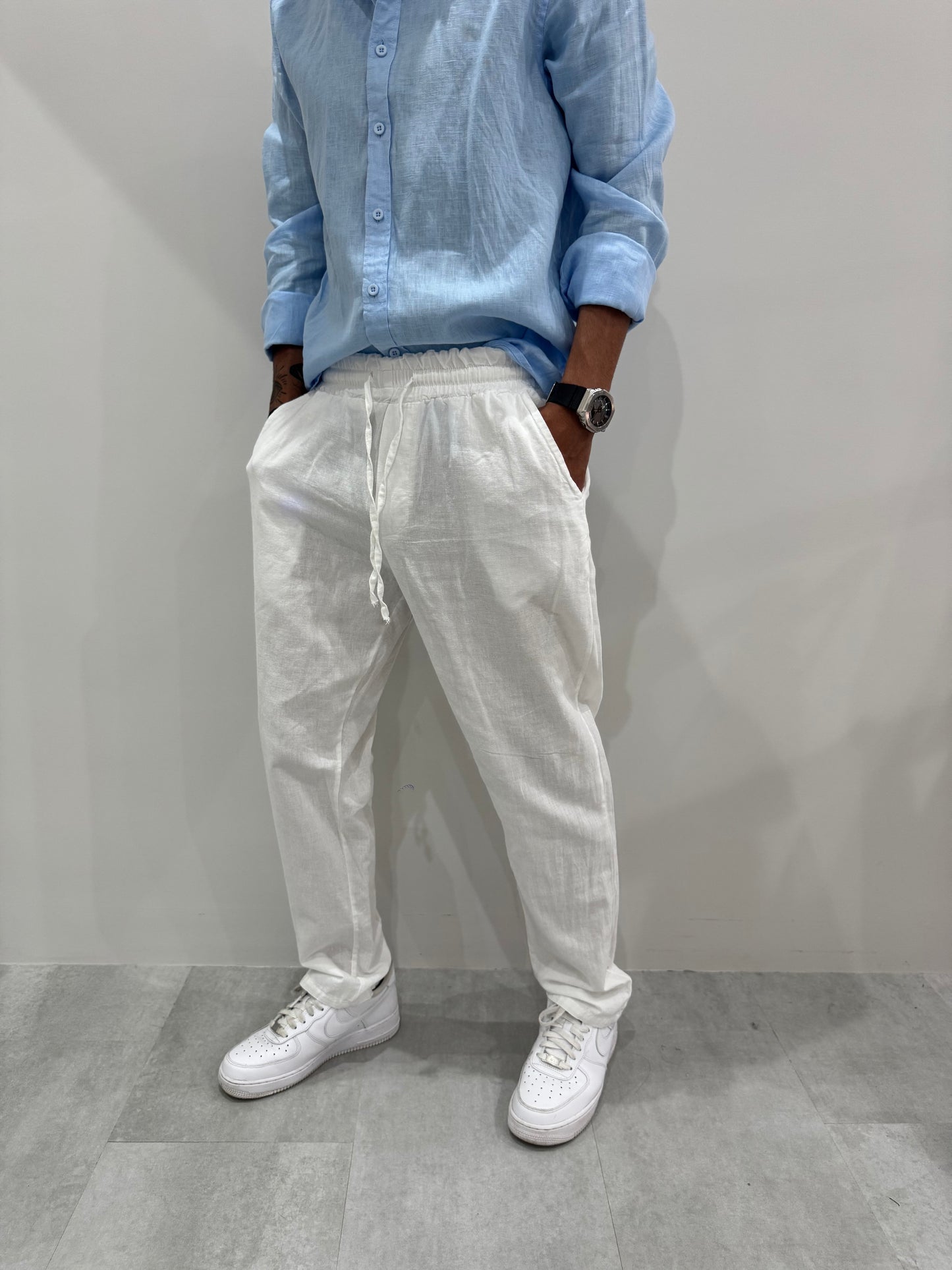 Pantalone in lino