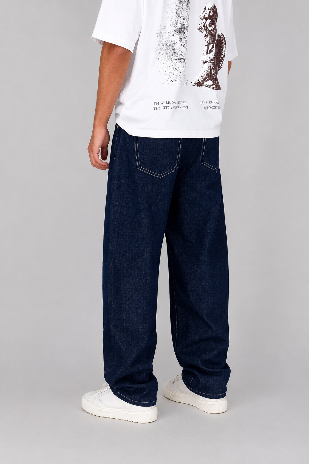 Baggy Denim blue
