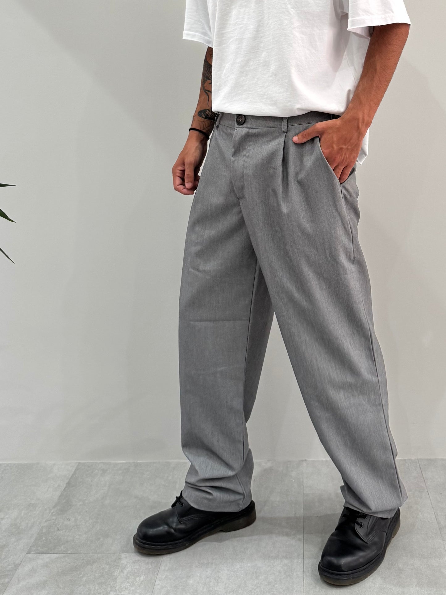 Pantalone fondo largo