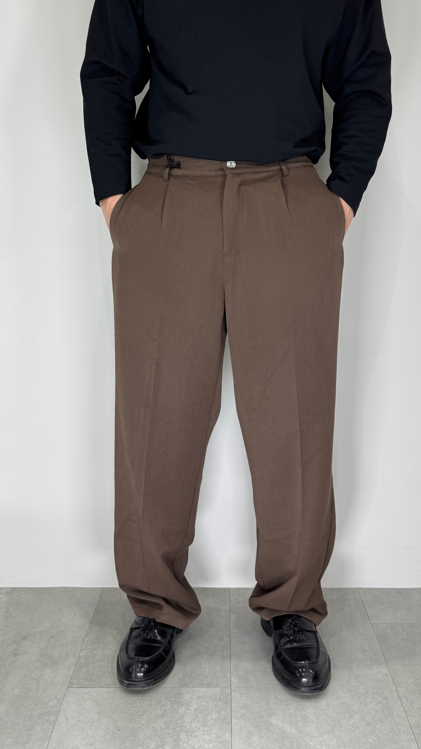 Pantalone fondo largo